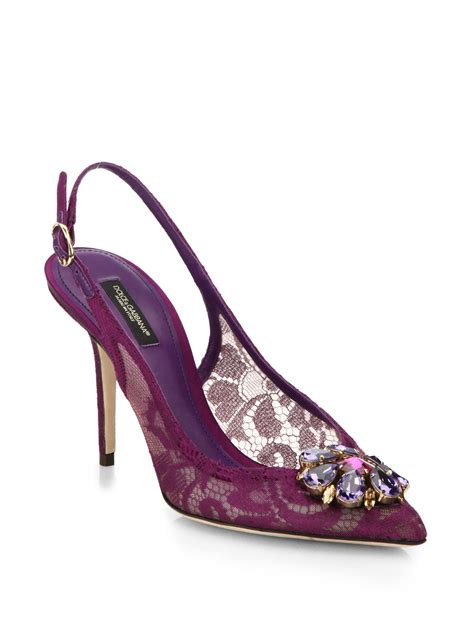 dolce gabbana slingback shoes